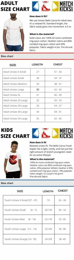 T-Shirt - Nike Dunk Low University Red (2020) - Sneaker-Matching T-Shirt (Sacrifice) -Nike Dunk shop online Size Chart 1080 C397 3700 px 1 542