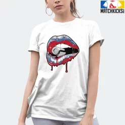 T-Shirt - Nike Dunk High Washed Denim Pack - Sneaker-Matching T-Shirt (Kiss Of Death) -Nike Dunk shop online mockupGenerator 1003