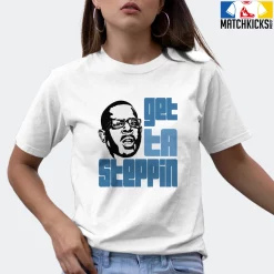 T-Shirt - Nike Dunk Low University Blue - Sneaker-Matching T-Shirt (GET TA STEPPIN With MARTIN) -Nike Dunk shop online mockupGenerator 10062