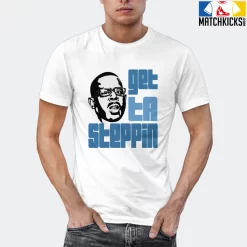 T-Shirt - Nike Dunk Low University Blue - Sneaker-Matching T-Shirt (GET TA STEPPIN With MARTIN) -Nike Dunk shop online mockupGenerator 10065