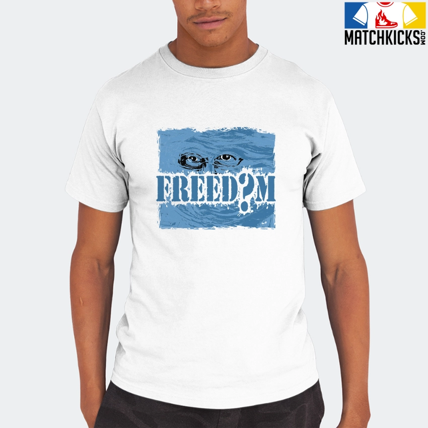 T-Shirt - Nike Dunk Low University Blue - Sneaker-Matching T-Shirt (FREEDOM) 8 T-Shirt - Nike Dunk Low University Blue - Sneaker-Matching T-Shirt (FREEDOM) - Image 6