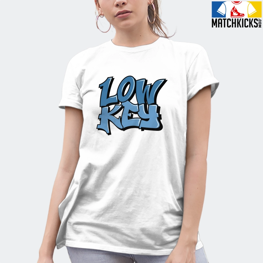 T-Shirt - Nike Dunk Low University Blue - Sneaker-Matching T-Shirt (LOW KEY) 10 T-Shirt - Nike Dunk Low University Blue - Sneaker-Matching T-Shirt (LOW KEY) - Image 8