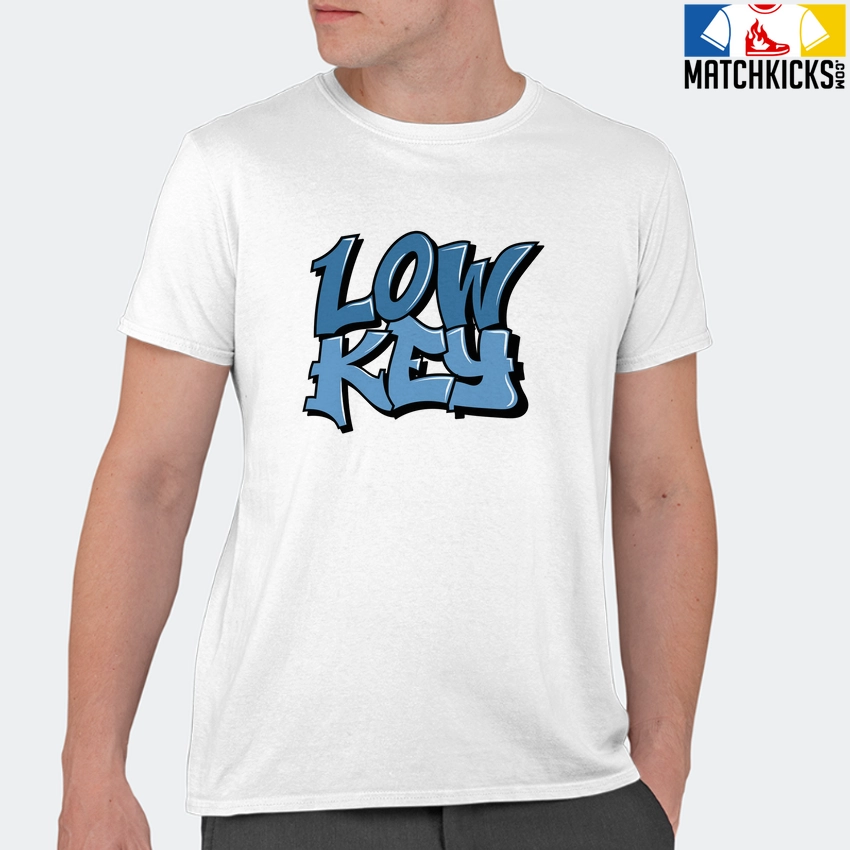T-Shirt - Nike Dunk Low University Blue - Sneaker-Matching T-Shirt (LOW KEY) 11 T-Shirt - Nike Dunk Low University Blue - Sneaker-Matching T-Shirt (LOW KEY) - Image 9