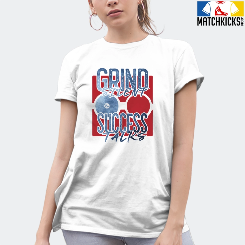 T-Shirt - Nike Dunk High Washed Denim Pack - Sneaker-Matching T-Shirt (Grind Silent Success Talks) 10 T-Shirt - Nike Dunk High Washed Denim Pack - Sneaker-Matching T-Shirt (Grind Silent Success Talks) - Image 8