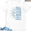 T-Shirt - Nike Dunk Low University Blue - Sneaker-Matching T-Shirt (Empowered) -Nike Dunk shop online mockupGenerator 10129