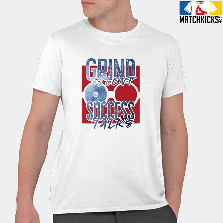 T-Shirt - Nike Dunk High Washed Denim Pack - Sneaker-Matching T-Shirt (Grind Silent Success Talks) 11 T-Shirt - Nike Dunk High Washed Denim Pack - Sneaker-Matching T-Shirt (Grind Silent Success Talks) - Image 9