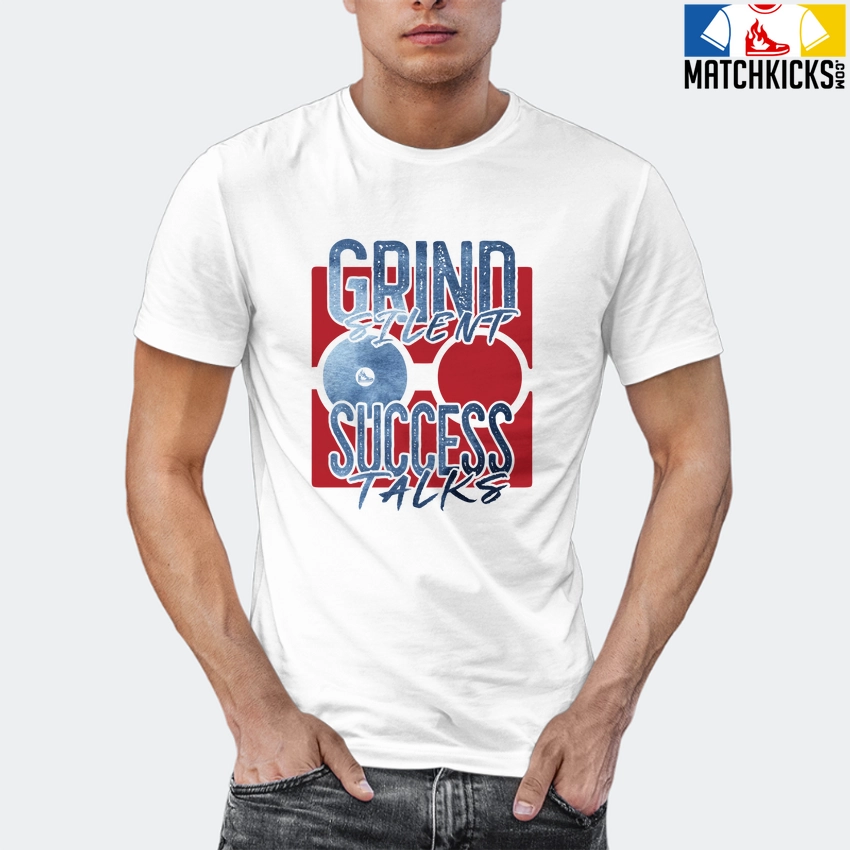 T-Shirt - Nike Dunk High Washed Denim Pack - Sneaker-Matching T-Shirt (Grind Silent Success Talks) 12 T-Shirt - Nike Dunk High Washed Denim Pack - Sneaker-Matching T-Shirt (Grind Silent Success Talks) - Image 10