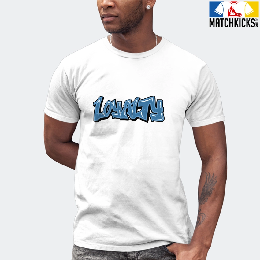 T-Shirt - Nike Dunk Low University Blue - Sneaker-Matching T-Shirt (LOYALTY) 7 T-Shirt - Nike Dunk Low University Blue - Sneaker-Matching T-Shirt (LOYALTY) - Image 5