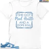 T-Shirt - Nike Dunk Low University Blue - Sneaker-Matching T-Shirt (She Got) 2 T-Shirt - Nike Dunk Low University Blue - Sneaker-Matching T-Shirt (She Got) -Nike Dunk shop online mockupGenerator 10165