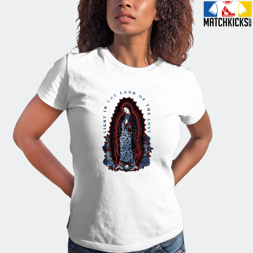 T-Shirt - Nike Dunk High Washed Denim Pack - Sneaker-Matching T-Shirt (Light In The Land Of The Lost) 6 T-Shirt - Nike Dunk High Washed Denim Pack - Sneaker-Matching T-Shirt (Light In The Land Of The Lost) - Image 4