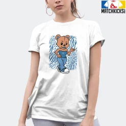 T-Shirt - Nike Dunk Low University Blue - Sneaker-Matching T-Shirt (Match Kicks Sexy Bear) -Nike Dunk shop online mockupGenerator 10198