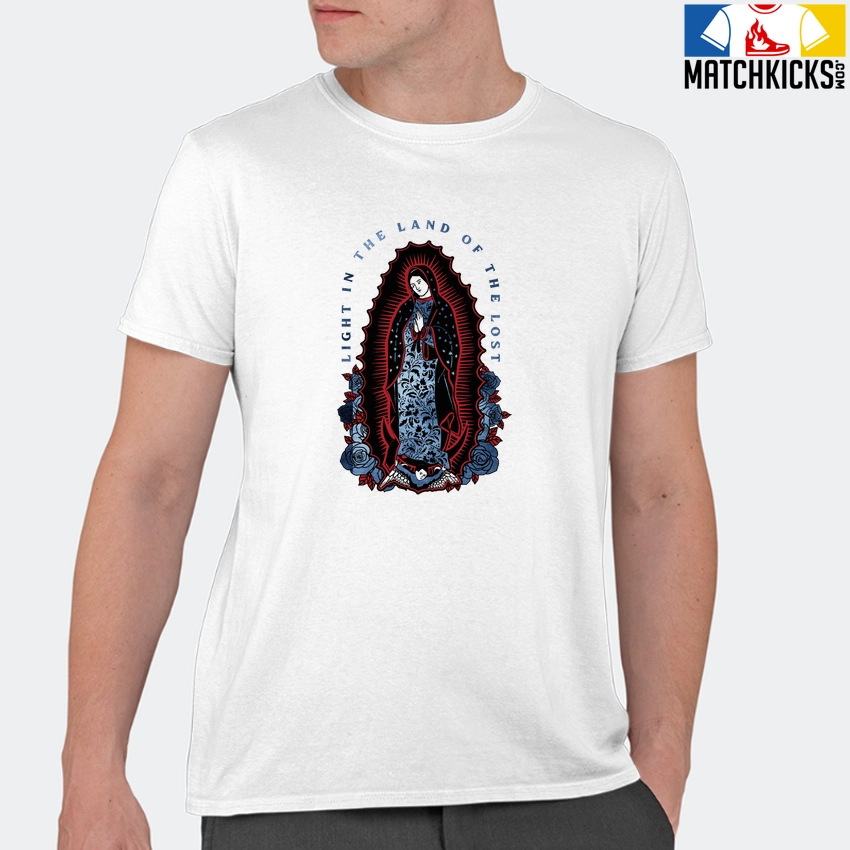 T-Shirt - Nike Dunk High Washed Denim Pack - Sneaker-Matching T-Shirt (Light In The Land Of The Lost) 11 T-Shirt - Nike Dunk High Washed Denim Pack - Sneaker-Matching T-Shirt (Light In The Land Of The Lost) - Image 9