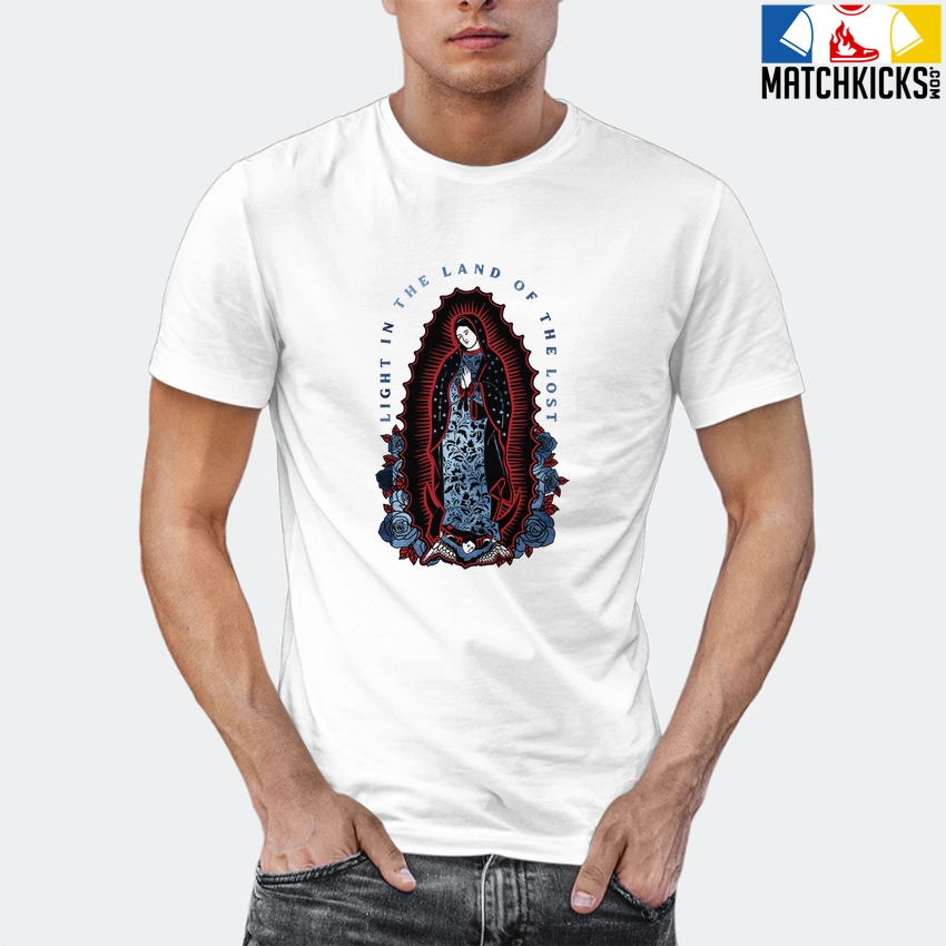 T-Shirt - Nike Dunk High Washed Denim Pack - Sneaker-Matching T-Shirt (Light In The Land Of The Lost) 12 T-Shirt - Nike Dunk High Washed Denim Pack - Sneaker-Matching T-Shirt (Light In The Land Of The Lost) - Image 10