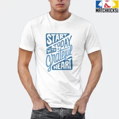 T-Shirt - Nike Dunk Low University Blue - Sneaker-Matching T-Shirt (Stay Grateful) -Nike Dunk shop online mockupGenerator 10245