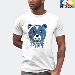 T-Shirt - Nike Dunk Low University Blue - Sneaker-Matching T-Shirt (Bear Face) -Nike Dunk shop online mockupGenerator 10258