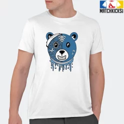 T-Shirt - Nike Dunk Low University Blue - Sneaker-Matching T-Shirt (Bear Face) -Nike Dunk shop online mockupGenerator 10262