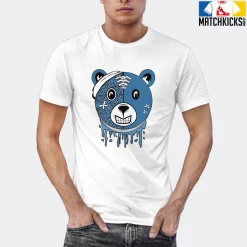 T-Shirt - Nike Dunk Low University Blue - Sneaker-Matching T-Shirt (Bear Face) -Nike Dunk shop online mockupGenerator 10263