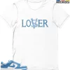 T-Shirt - Nike Dunk Low University Blue - Sneaker-Matching T-Shirt (Loser Lover) 2 T-Shirt - Nike Dunk Low University Blue - Sneaker-Matching T-Shirt (Loser Lover) -Nike Dunk shop online mockupGenerator 10264