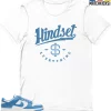 T-Shirt - Nike Dunk Low University Blue - Sneaker-Matching T-Shirt (Mindset Is Everything) -Nike Dunk shop online mockupGenerator 10273