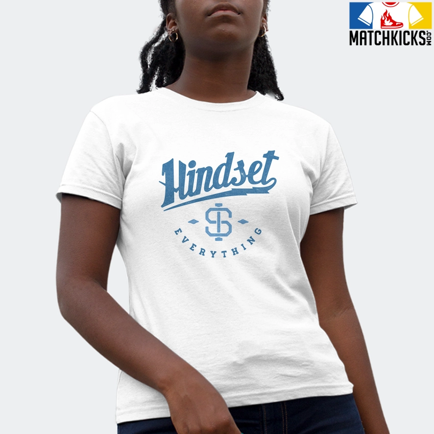 T-Shirt - Nike Dunk Low University Blue - Sneaker-Matching T-Shirt (Mindset Is Everything) 4 T-Shirt - Nike Dunk Low University Blue - Sneaker-Matching T-Shirt (Mindset Is Everything) - Image 2