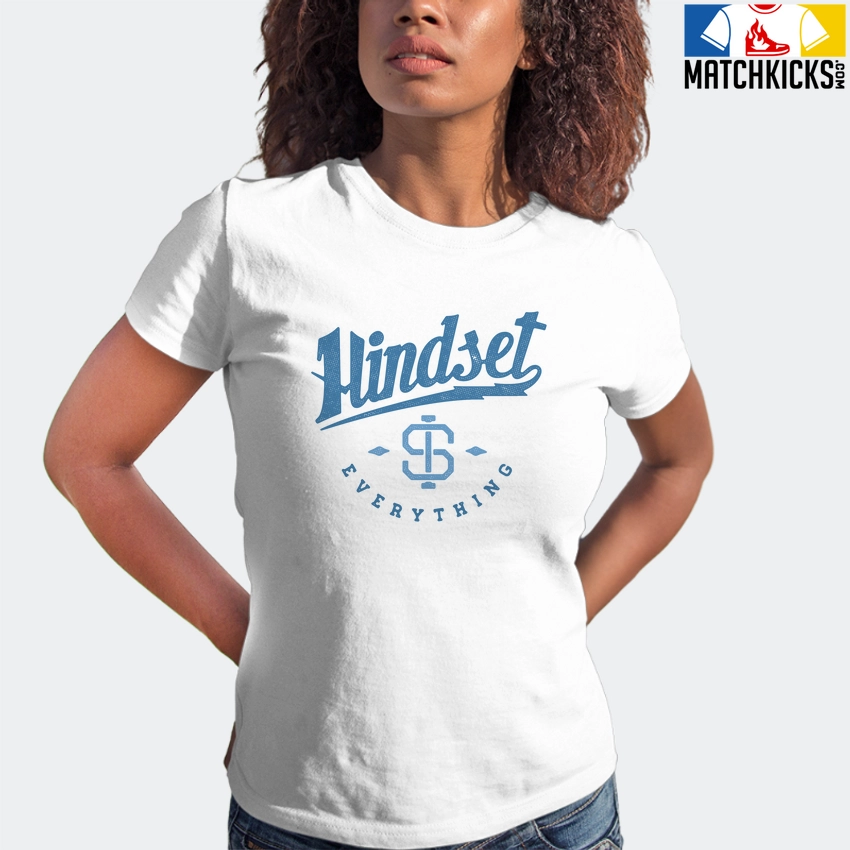 T-Shirt - Nike Dunk Low University Blue - Sneaker-Matching T-Shirt (Mindset Is Everything) 6 T-Shirt - Nike Dunk Low University Blue - Sneaker-Matching T-Shirt (Mindset Is Everything) - Image 4