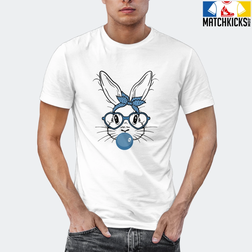 T-Shirt - Nike Dunk Low University Blue - Sneaker-Matching T-Shirt (Bunny Blowin Bubble) 12 T-Shirt - Nike Dunk Low University Blue - Sneaker-Matching T-Shirt (Bunny Blowin Bubble) - Image 10