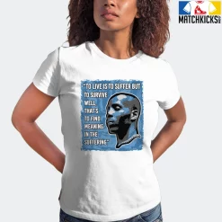 T-Shirt - Nike Dunk Low University Blue - Sneaker-Matching T-Shirt (DMX Suffer Quote) -Nike Dunk shop online mockupGenerator 10383