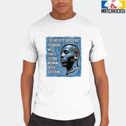 T-Shirt - Nike Dunk Low University Blue - Sneaker-Matching T-Shirt (DMX Suffer Quote) -Nike Dunk shop online mockupGenerator 10385