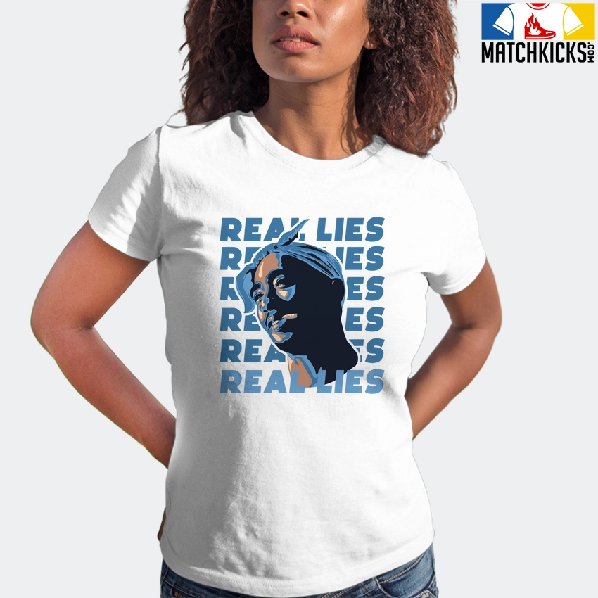 T-Shirt - Nike Dunk Low University Blue - Sneaker-Matching T-Shirt (Real Lies) 6 T-Shirt - Nike Dunk Low University Blue - Sneaker-Matching T-Shirt (Real Lies) - Image 4