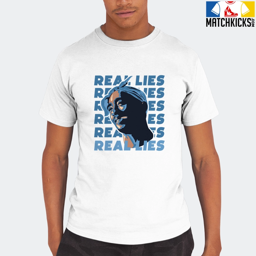 T-Shirt - Nike Dunk Low University Blue - Sneaker-Matching T-Shirt (Real Lies) 8 T-Shirt - Nike Dunk Low University Blue - Sneaker-Matching T-Shirt (Real Lies) - Image 6