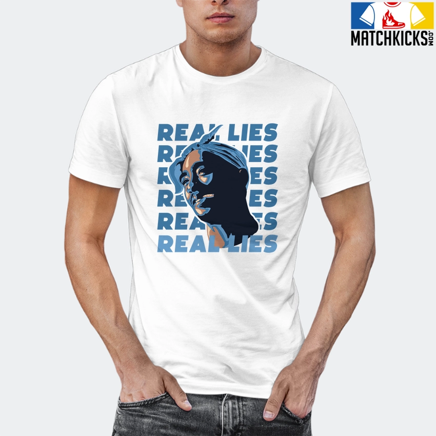 T-Shirt - Nike Dunk Low University Blue - Sneaker-Matching T-Shirt (Real Lies) 12 T-Shirt - Nike Dunk Low University Blue - Sneaker-Matching T-Shirt (Real Lies) - Image 10