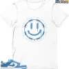 T-Shirt - Nike Dunk Low University Blue - Sneaker-Matching T-Shirt (PROTECT)