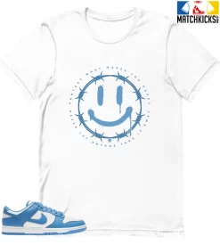 T-Shirt - Nike Dunk Low University Blue - Sneaker-Matching T-Shirt (PROTECT)