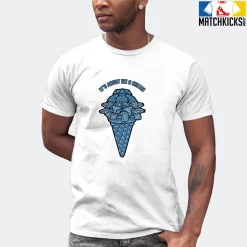 T-Shirt - Nike Dunk Low University Blue - Sneaker-Matching T-Shirt (Its About ICE And CREAM) -Nike Dunk shop online mockupGenerator 10447