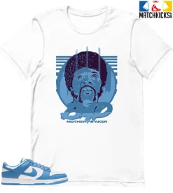 T-Shirt - Nike Dunk Low University Blue - Sneaker-Matching T-Shirt (Bad)