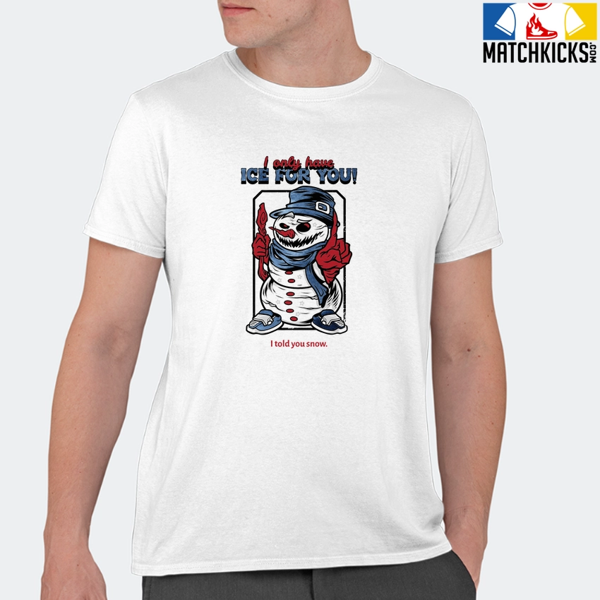 T-Shirt - Nike Dunk High Washed Denim Pack - Sneaker-Matching T-Shirt (Snowman Ice For You) 11 T-Shirt - Nike Dunk High Washed Denim Pack - Sneaker-Matching T-Shirt (Snowman Ice For You) - Image 9