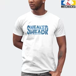 T-Shirt - Nike Dunk Low University Blue - Sneaker-Matching T-Shirt (SNEAKER HEAD) -Nike Dunk shop online mockupGenerator 10492