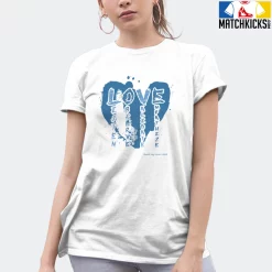 T-Shirt - Nike Dunk Low University Blue - Sneaker-Matching T-Shirt (LOVE Listen Observe Validate Empathize) -Nike Dunk shop online mockupGenerator 10504