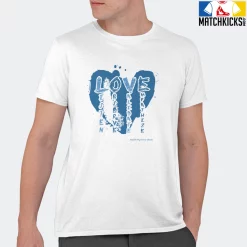T-Shirt - Nike Dunk Low University Blue - Sneaker-Matching T-Shirt (LOVE Listen Observe Validate Empathize) -Nike Dunk shop online mockupGenerator 10505