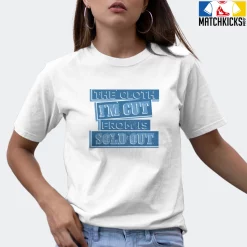 T-Shirt - Nike Dunk Low University Blue - Sneaker-Matching T-Shirt (The Cloth I'm Cut From) -Nike Dunk shop online mockupGenerator 10521