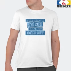 T-Shirt - Nike Dunk Low University Blue - Sneaker-Matching T-Shirt (The Cloth I'm Cut From) -Nike Dunk shop online mockupGenerator 10523