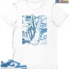 T-Shirt - Nike Dunk Low University Blue - Sneaker-Matching T-Shirt (Inner Peace) 2 T-Shirt - Nike Dunk Low University Blue - Sneaker-Matching T-Shirt (Inner Peace) -Nike Dunk shop online mockupGenerator 10525