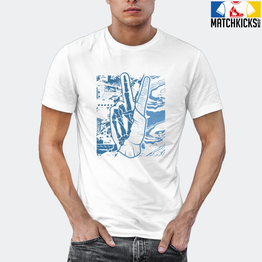 T-Shirt - Nike Dunk Low University Blue - Sneaker-Matching T-Shirt (Inner Peace) 12 T-Shirt - Nike Dunk Low University Blue - Sneaker-Matching T-Shirt (Inner Peace) - Image 10