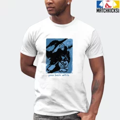 T-Shirt - Nike Dunk Low University Blue - Sneaker-Matching T-Shirt (your Basic Witch) -Nike Dunk shop online mockupGenerator 10546