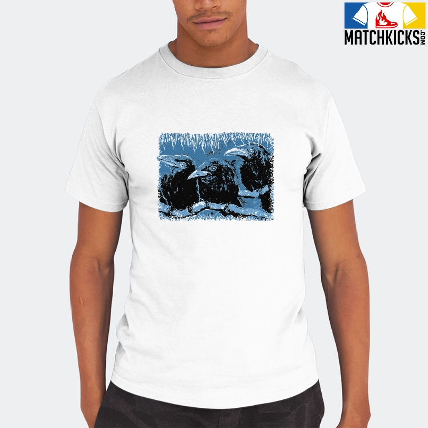 T-Shirt - Nike Dunk Low University Blue - Sneaker-Matching T-Shirt (Baby Crows) 8 T-Shirt - Nike Dunk Low University Blue - Sneaker-Matching T-Shirt (Baby Crows) - Image 6