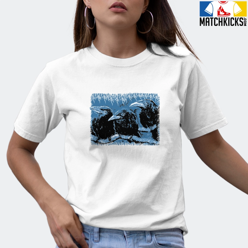 T-Shirt - Nike Dunk Low University Blue - Sneaker-Matching T-Shirt (Baby Crows) 9 T-Shirt - Nike Dunk Low University Blue - Sneaker-Matching T-Shirt (Baby Crows) - Image 7