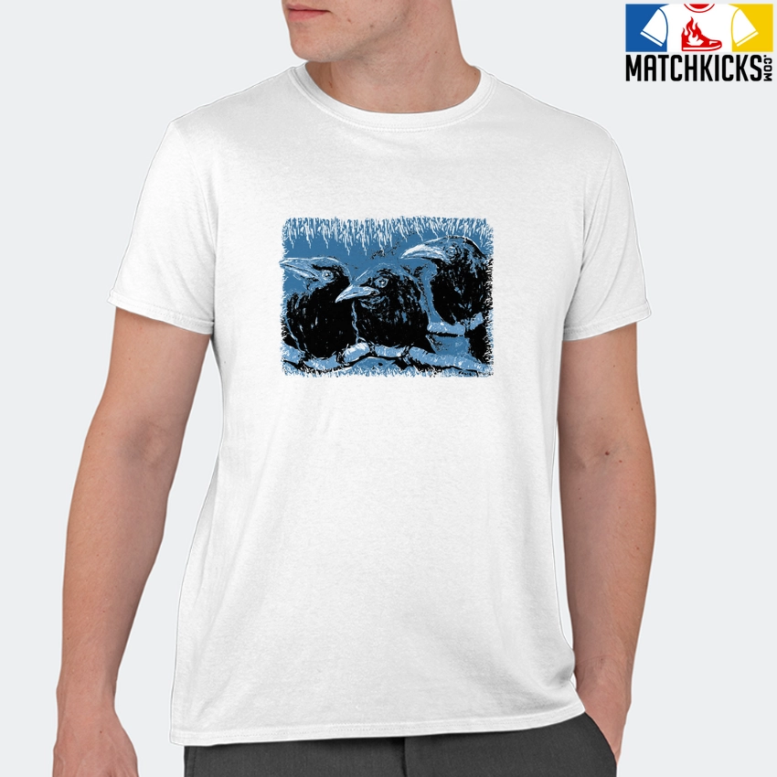 T-Shirt - Nike Dunk Low University Blue - Sneaker-Matching T-Shirt (Baby Crows) 11 T-Shirt - Nike Dunk Low University Blue - Sneaker-Matching T-Shirt (Baby Crows) - Image 9