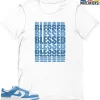 T-Shirt - Nike Dunk Low University Blue - Sneaker-Matching T-Shirt (BLESSED Many Times) 1 T-Shirt - Nike Dunk Low University Blue - Sneaker-Matching T-Shirt (BLESSED Many Times) -Nike Dunk shop online mockupGenerator 10597