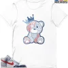 T-Shirt - Nike Dunk High Washed Denim Pack - Sneaker-Matching T-Shirt (King Ted) -Nike Dunk shop online mockupGenerator 1060