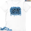 T-Shirt - Nike Dunk Low University Blue - Sneaker-Matching T-Shirt (BACK TO SCHOOL) -Nike Dunk shop online mockupGenerator 10606